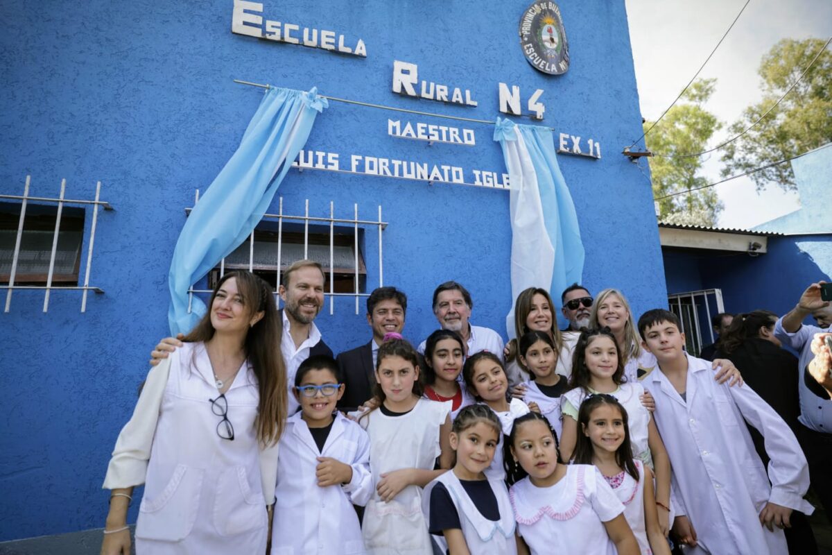 Kicillof inauguró el edificio educativo N° 250 en la provincia de Buenos Aires 34b905fb-0bc5-4321-832c-2d08a22ac980