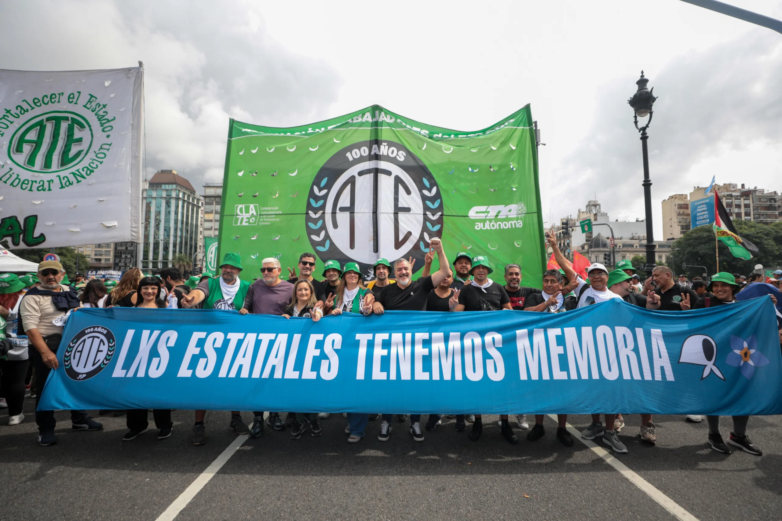 ATE se movilizó en todo el país: "Enfrentamos un Gobierno que busca legitimar la dictadura" ATE