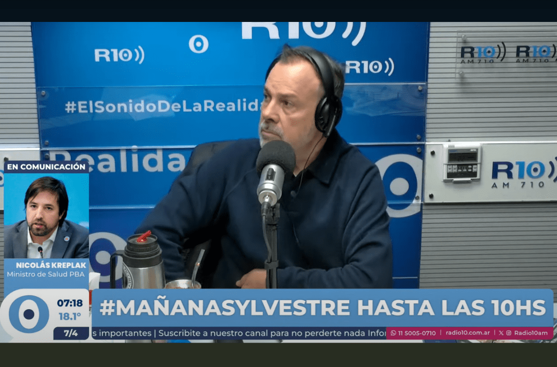 Kreplak alertó por el rebrote de sarampión: “La única solución para esto son las vacunas” gato