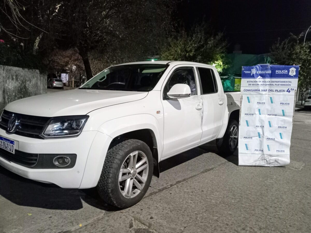 Motochorros en Mar del Plata: Golpearon a un hombre para robarle la camioneta y terminaron detenidos IMG-20250510-WA0003
