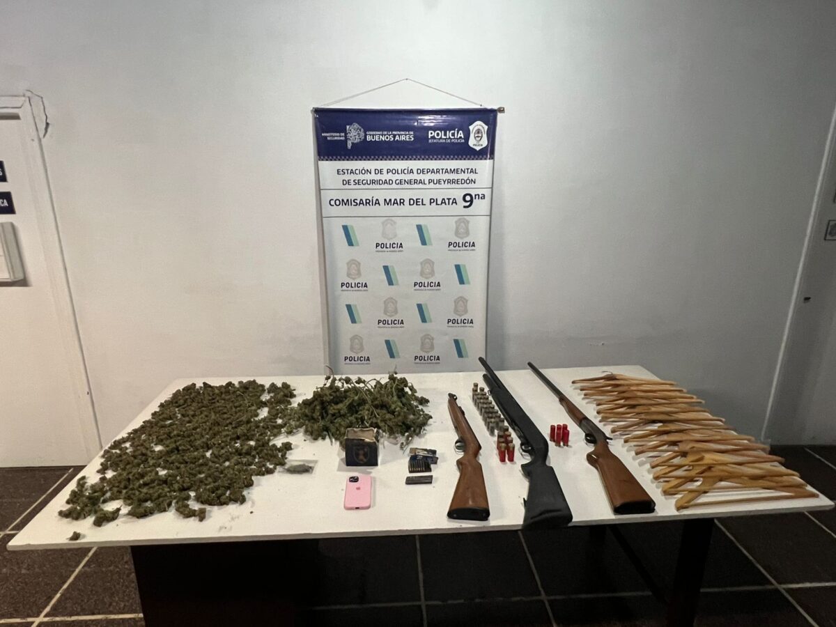 Allanamientos en tres domicilios por robo a local comercial: secuestran armas, droga y prendas robadas WhatsApp Image 2025-05-13 at 09.53.34