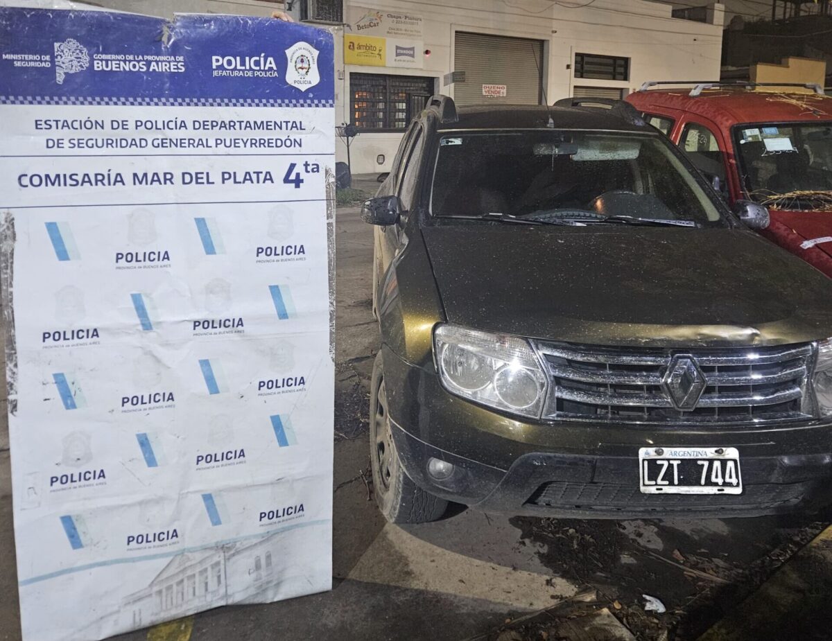 Camioneta con pedido de secuestro fue interceptada en Mar del Plata: un hombre imputado por encubrimiento WhatsApp Image 2025-05-27 at 08.58.57