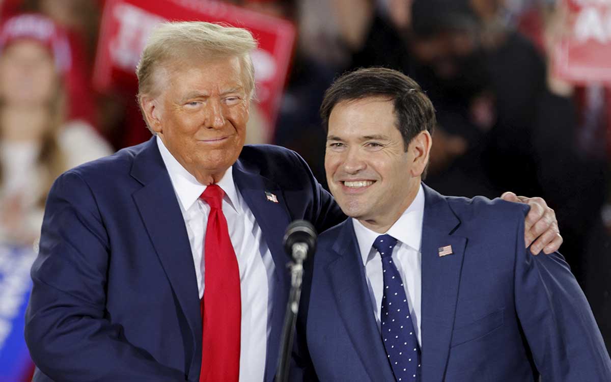 Rubio advierte que sin Trump y Putin no habrá avances en las negociaciones de paz entre Ucrania y Rusia marco-rubio-donald-trump-rts-12112024