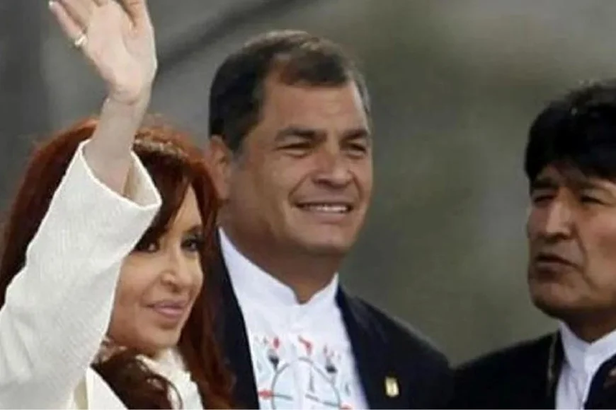 Evo Morales y Rafael Correa expresaron su apoyo a Cristina Kirchner: "¡Basta de lawfare!" 870x580__1