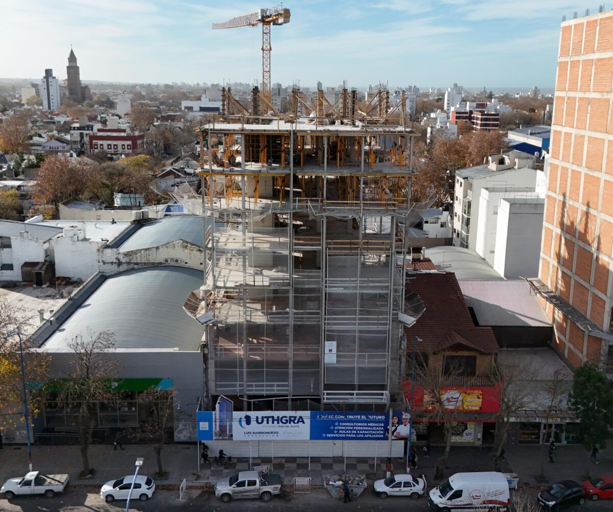 Avanza la imponente obra de la nueva sede de UTHGRA Mar del Plata: será la más grande de un sindicato en la ciudad WhatsApp Image 2025-06-12 at 22.54.21