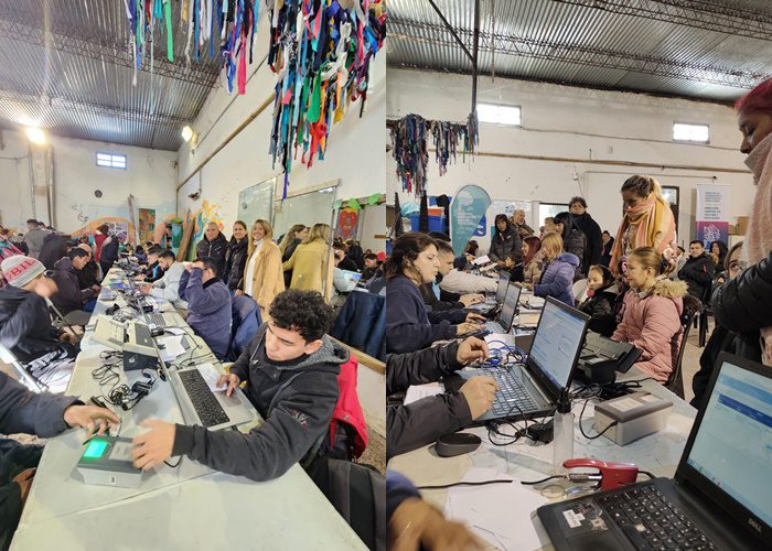 operativos del registro provincial en mar del plata se realizaron mas de 1700 tramites en una semana y prometen volver
