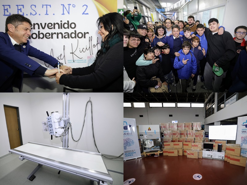 Pergamino: Kicillof inauguró infraestructura sanitaria, entregó vehículos para seguridad y escrituras gratuitas 757
