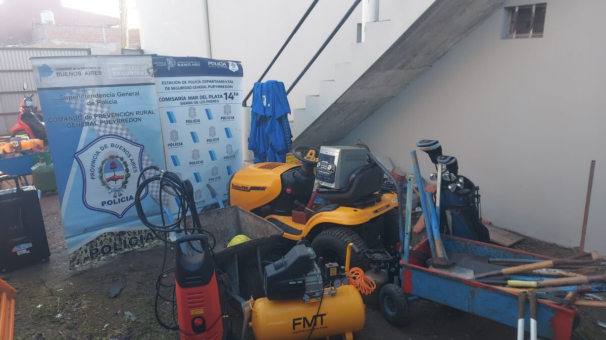 Desbaratan banda rural en Mar del Plata: encontraron armas, herramientas robadas y un tractor en allanamientos WhatsApp Image 2025-07-08 at 16.36.15