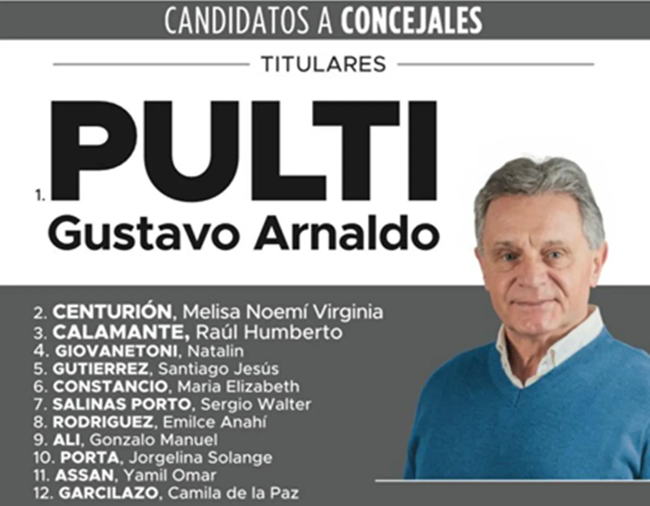 Gustavo Pulti difundió su boleta como candidato a concejal por Acción Marplatense capture-20250826-195823