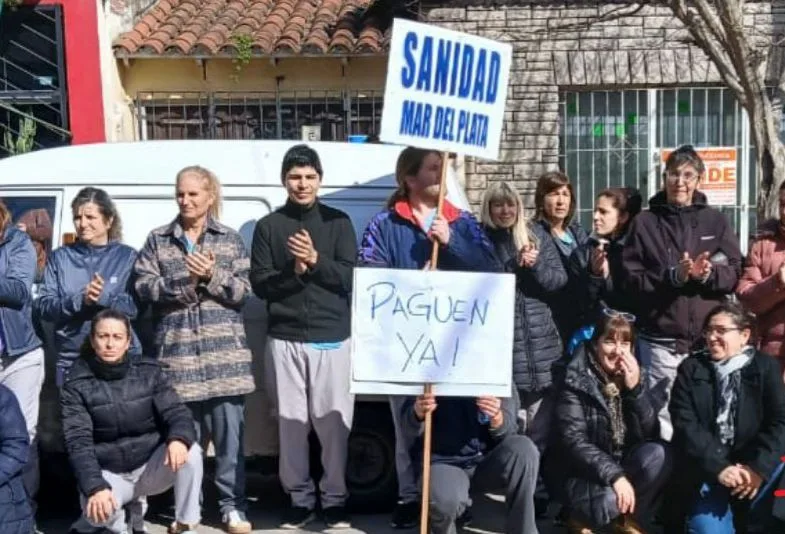 Salarios adeudados y pagos en cuotas: Sanatorio Belgrano enfrenta fuerte protesta laboral conflicto en el sanatorio Belgrano