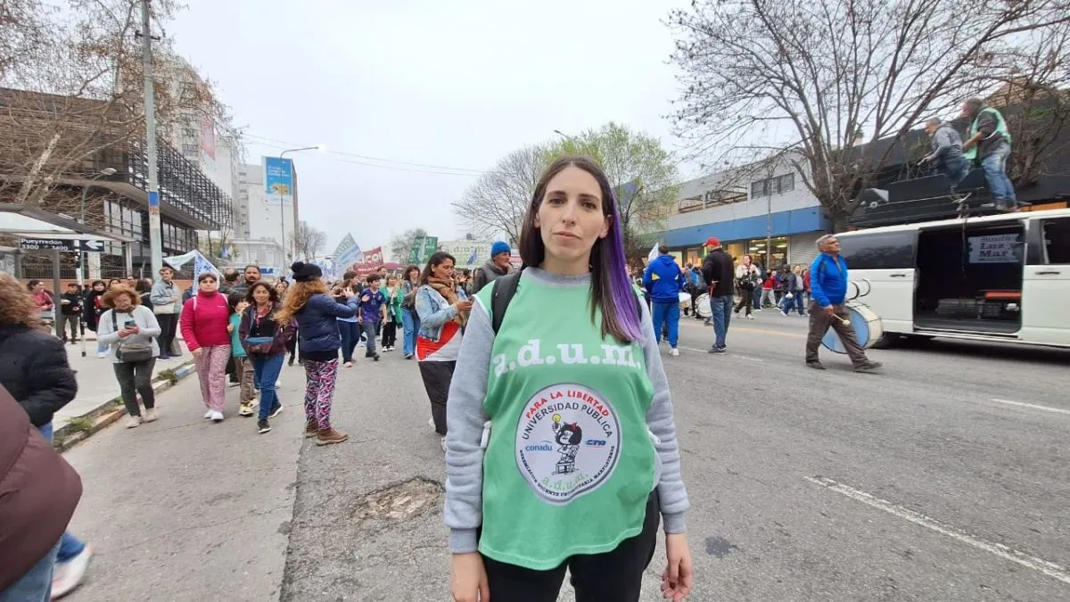 Jornada de protesta y paro docente en la universidad pública: “El Gobierno Nacional desconoce una ley votada en el Congreso” lg