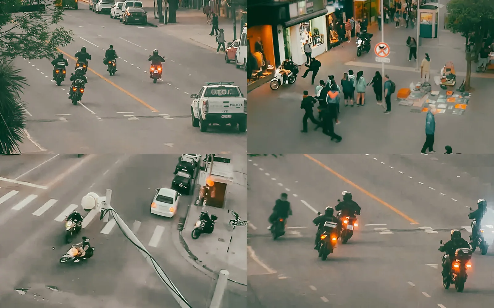 Persecución, atropello y captura: así cayó un prófugo que huía en una moto robada 8654 (1)