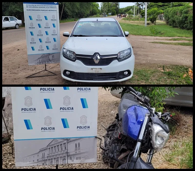 Intentaron robar una Kangoo y luego se llevaron una moto: cayeron tres acusados de atacar en banda y armados 66