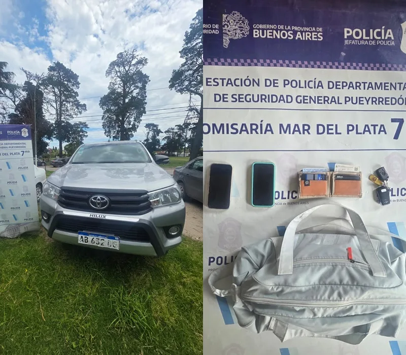 Detuvieron a un joven tras robar una camioneta y protagonizar una persecución por las calles de Mar del Plata Detuvieron a un joven tras robar una camioneta y protagonizar una persecución por las calles de Mar del Plata