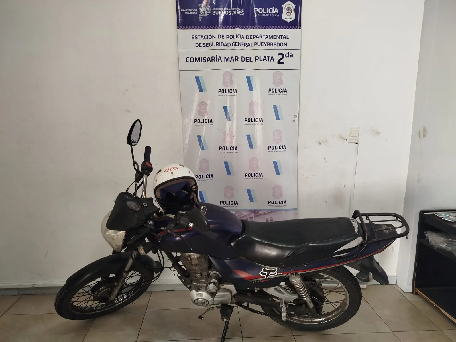 Robaron una moto en Brown y quedó detenido tras un allanamiento en La Pampa al 2600 WhatsApp Image 2025-11-14 at 17.36.50