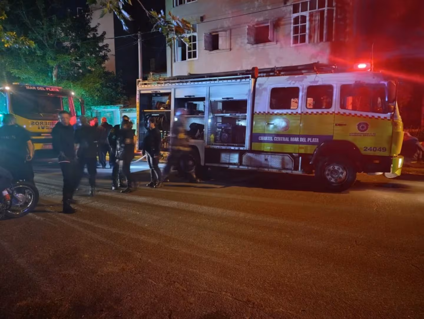 Murieron cuatro mujeres en un devastador incendio en un geriátrico Incendio en un geriátrico