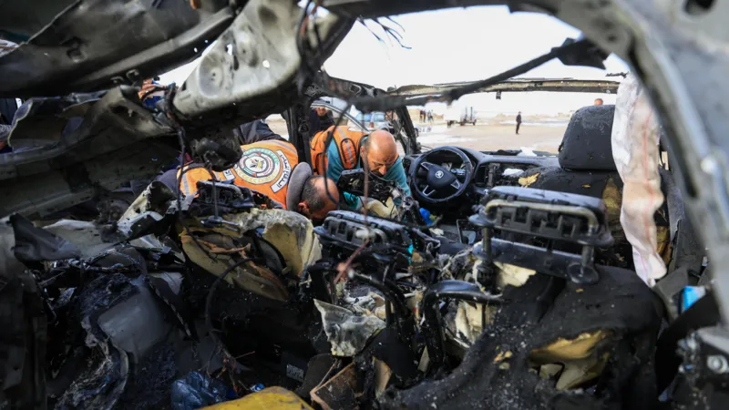 Israel atacó en Gaza