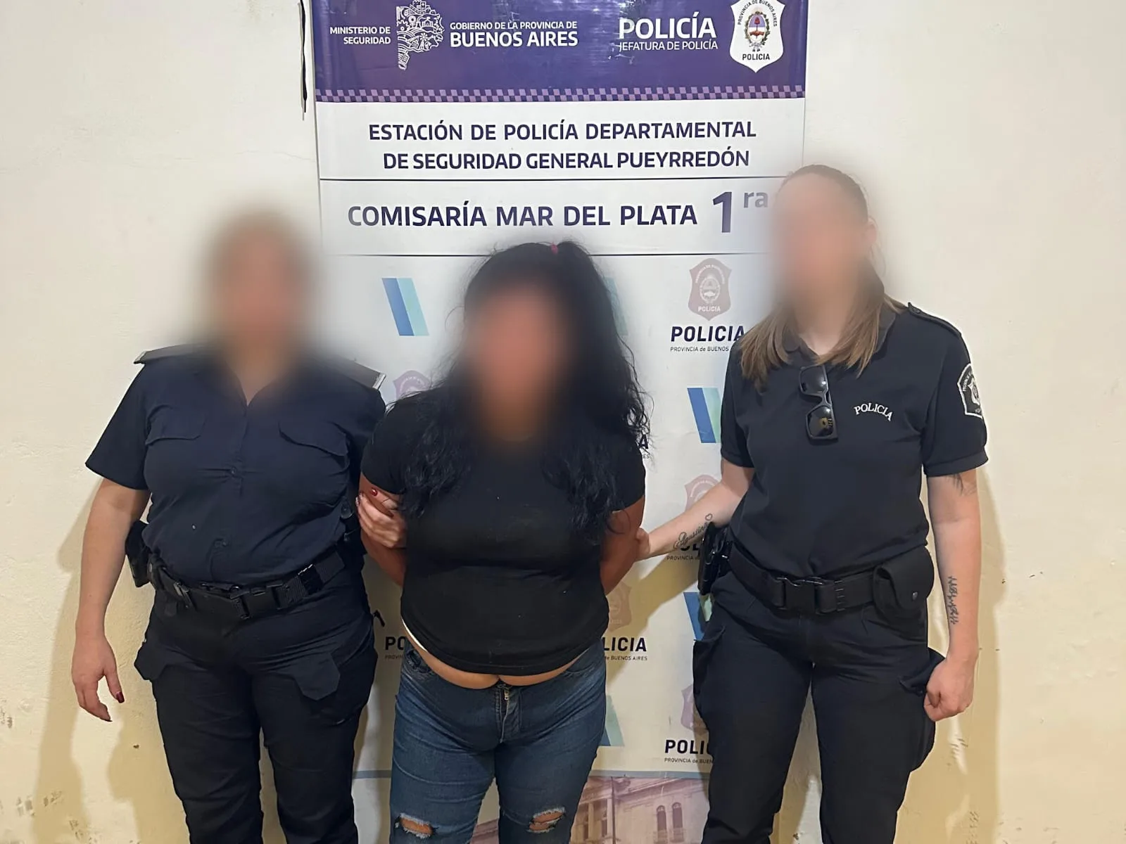 Arrebato en pleno centro: detuvieron a una mujer tras robarle una cadena de oro a una jubilada Arrebato en pleno centro detuvieron a una mujer tras robarle una cadena de oro a una jubilad