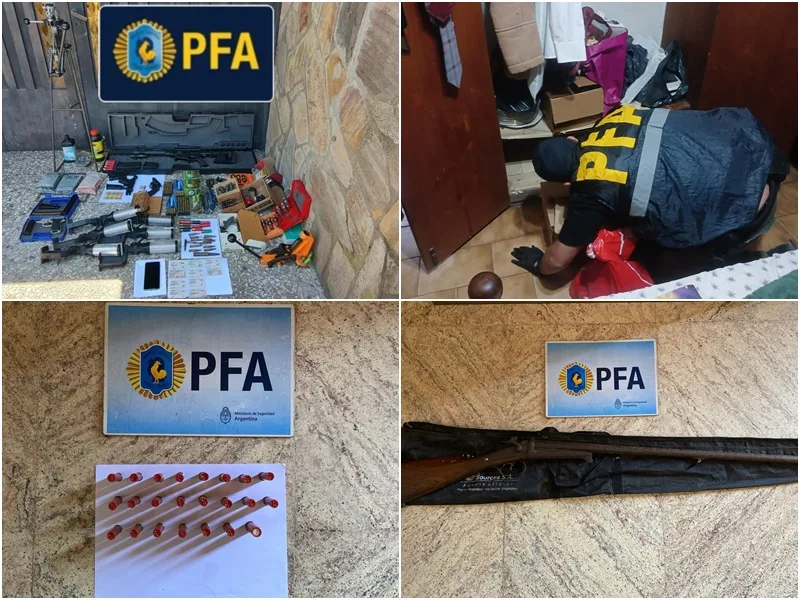 Cayó el Gordo Cuevas: el DFI desarticuló una banda que traficaba armas a organizaciones narco y delictivas 65677