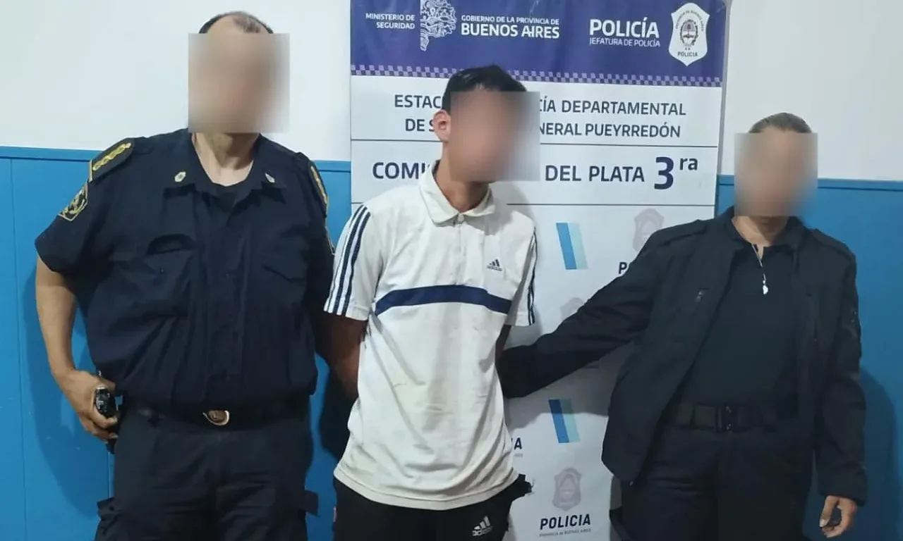 Forzó una reja, entró a una casa y fue detenido a pocas cuadras fue detenido a pocas cuadras