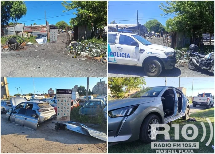 Clausuran chatarrería en Mar del Plata por tenencia de autopartes con pedido de secuestro Clausuran chatarrería en Mar del Plata por tenencia de autopartes con pedido de secuestro