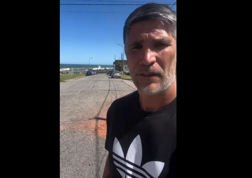 Diego García cuestionó el uso de la tasa vial y denunció el deterioro de las calles en Punta Mogotes Diego García cuestionó el uso de la tasa vial y denunció el deterioro de las calles en Punta Mogotes