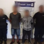 Tres detenidos cuando intentaban robar una moto en barrio Constitución IMG-20260216-WA0001