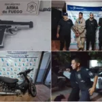 Atrapan a dos hombres tras una persecución por el robo de una moto **Atrapan a dos hombres tras una persecución por el robo de una mot