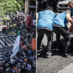 Rodolfo Aguiar apuntó contra el Gobierno por la represión en la protesta por FATE 0260304-145357