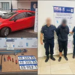 Robo en una casa en Mar del Plata: cayó un joven y usaban un auto robado Robo en una casa en Mar del Plata: cayó un joven y usaban un auto robado