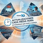 Radio 10, un informativo de referencia construido con constancia y credibilidad noticias