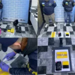 OPERATIVO BIG BAD JOHN: LA PFA SECUESTRÓ COCAÍNA OCULTA EN UN PARLANTE EN LA TERMINAL DE ÓMNIBUS DE LINIERS hjcjh