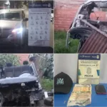 Asaltaron a un conductor de DIDI, huyeron a toda velocidad y terminaron detenidos tras chocar hjfk