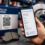 Desde septiembre todas las autopartes deberán contar con código QR QR