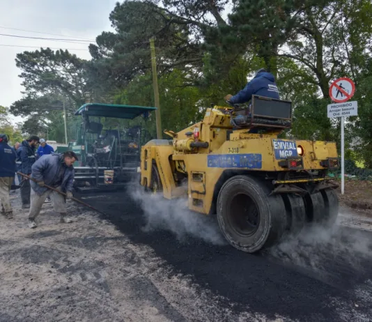 La Municipalidad avanza con obras viales en distintos barrios de Mar del Plata