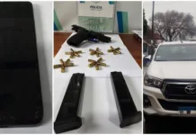 Dispararon contra una vivienda por una presunta deuda: tres aprehendidos y un arma de guerra secuestrada