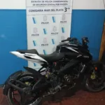 Sin patente y con una moto robada: quiso escapar de la Policía en Mar del Plata WhatsApp Image 2026-07-06 at 09.25.33
