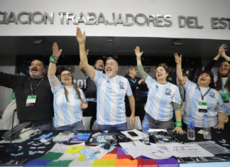 ATE demanda al Gobierno que dicte asueto administrativo a partir del mediodía del miércoles por el partido Argentina – Inglaterra