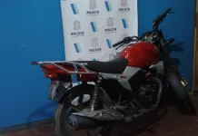 Recuperaron una moto robada tras una persecución y detuvieron a un joven en Mar del Plata