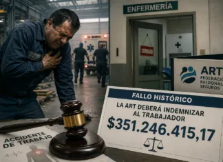 Fallo histórico: una ART deberá pagar más de $351 millones por no asistir a un trabajador que sufrió un infarto