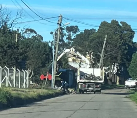 Respuesta rápida de la Municipalidad: limpiaron el microbasural en la zona del Faro tras la denuncia vecinal