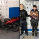 Intentó robar una moto a mano armada y escapó por los techos mano armada