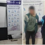 Lo sorprendieron desarmando una puerta robada detrás de un contenedor y terminó detenido. 56578