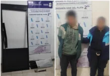 Lo sorprendieron desarmando una puerta robada detrás de un contenedor y terminó detenido.