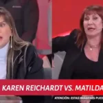 Escándalo en LAM: la ex chica Playboy Karen Reichardt discutió a los gritos con Matilda Blanco y abandonó el estudio capture-20260801-094105