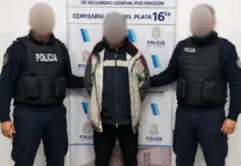 Fue aprehendido tras violar una exclusión del hogar y volver a ingresar a la vivienda de su madre