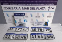 Allanamiento: secuestraron un vehículo robado, patentes sustraídas y un cuadro de moto con la numeración suprimida