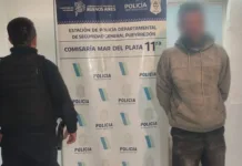 Aprehendieron a un hombre por amenazar a su hija y violar una restricción judicial