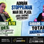 Adrián Stoppelman vuelve a Mar del Plata con dos noches de humor y una mirada ácida sobre la vida actual adrian